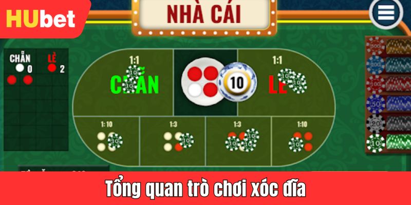 Tổng quan trò chơi xóc đĩa HUBET