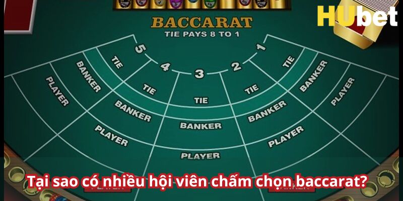 Lý do nên chơi bài baccarat tại trang game Hubet đẳng cấp? 